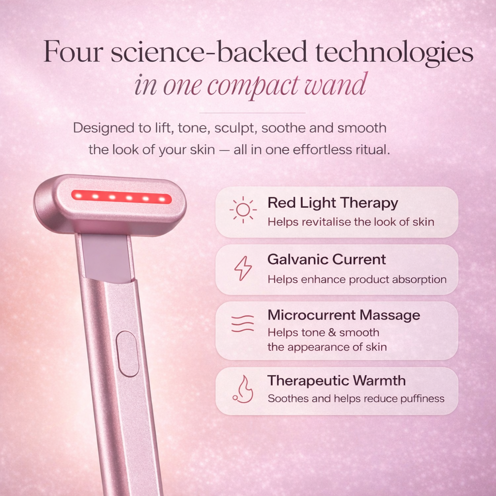 LumiWand™ 4-in-1 skincare wand