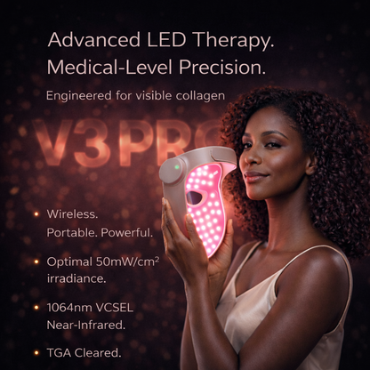 V3 Pro LED Face Mask